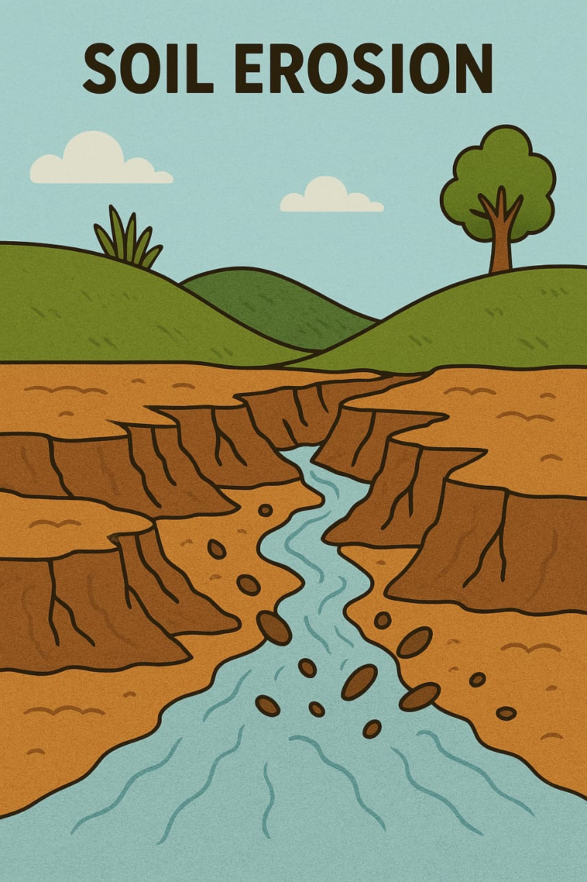 Soil Erosion Diagram